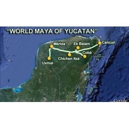 The world of Mayas of Yucatan + Cancun, 4 days/ 3 nights