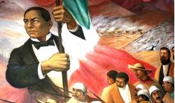 Mexicans honor the memory of Benito Juarez