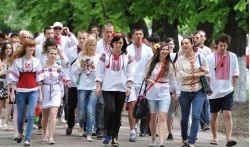 Día de la vyshyvanka en Ucrania